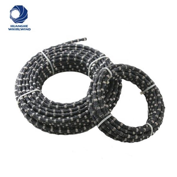 High Quality diamond wire saw cutting rope / steel wire saw rope cutting