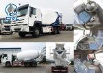 Sinotruk Diesel Concrete Mixer Trucks 375hp 130hp ,Concrete mixing truck