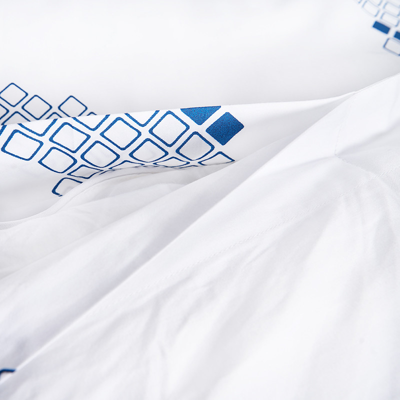 100% Cotton Hotel Bedding Sets Colorful Printed Bed Sheet For Home Bed Linen
