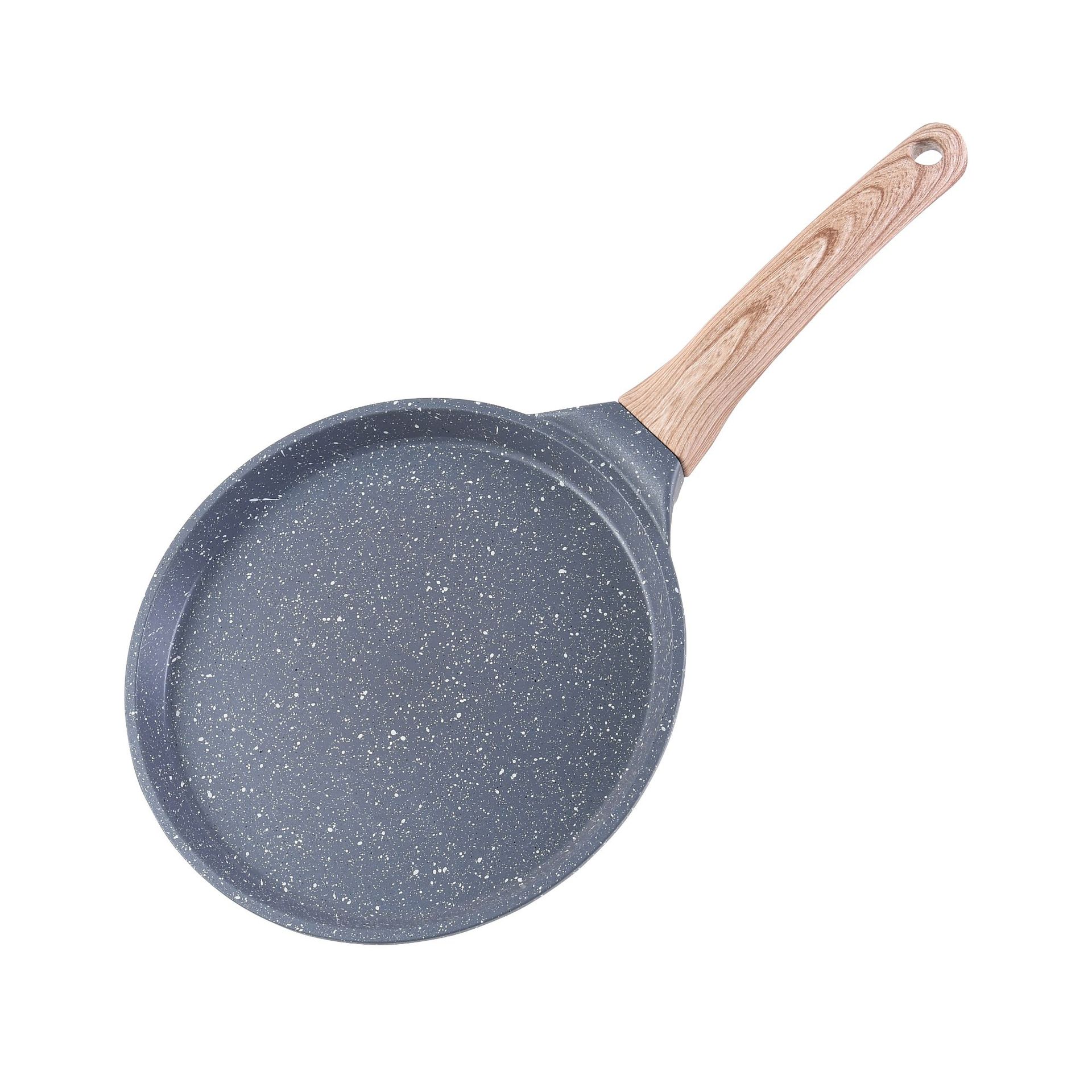 Widely Die Casting Round Shape Nonstick Coating Pizza Grill Pan