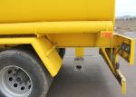 Professional 50000 Liters Flatbed Semi Trailer Truck With Fuel Tanker