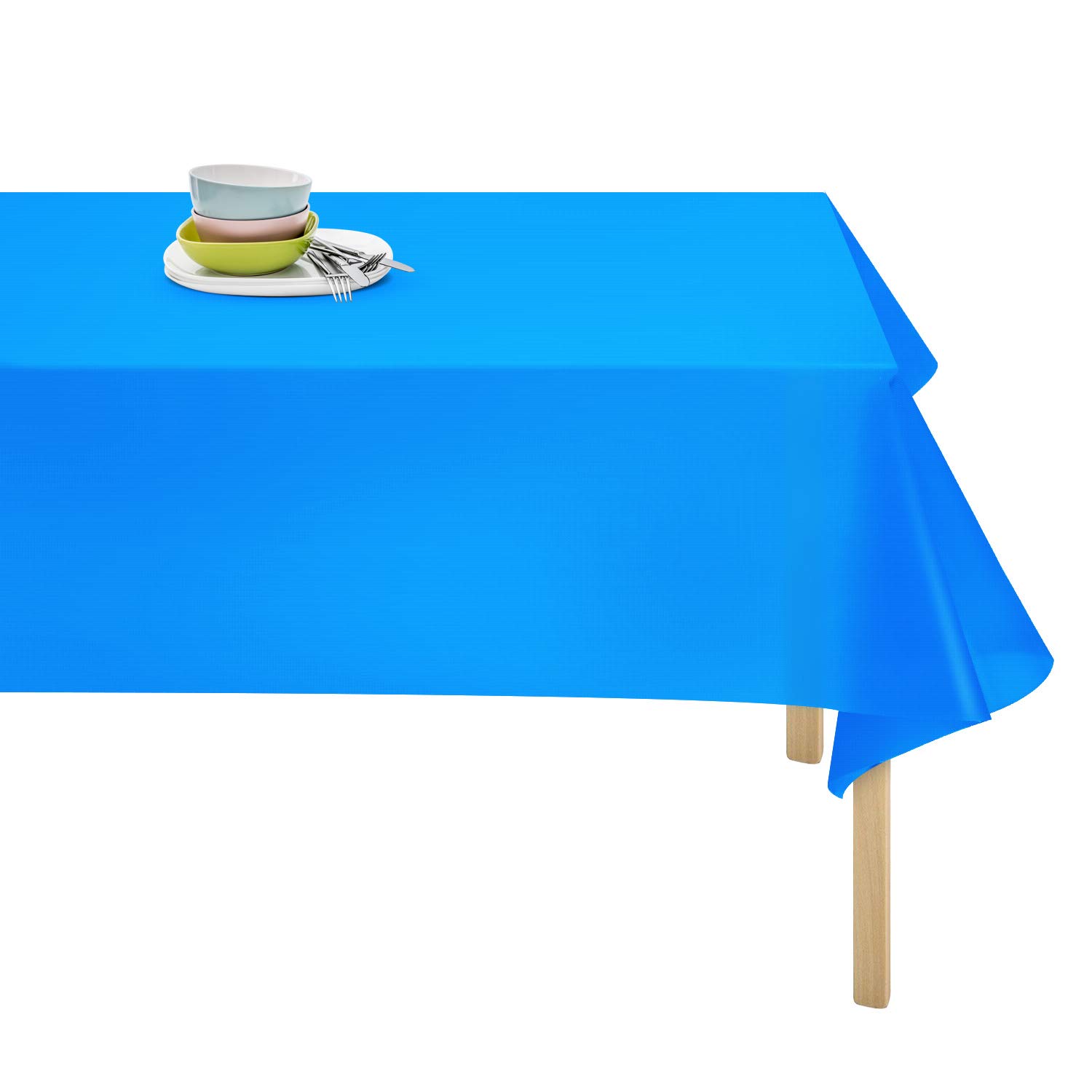 PEVA Waterproof Plastic Tablecloth offset printing For Dailiy Life