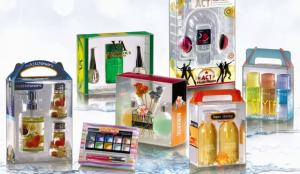 Quality Transparent Clear PVC Packing Small Cosmetics Plastic Box wholesale