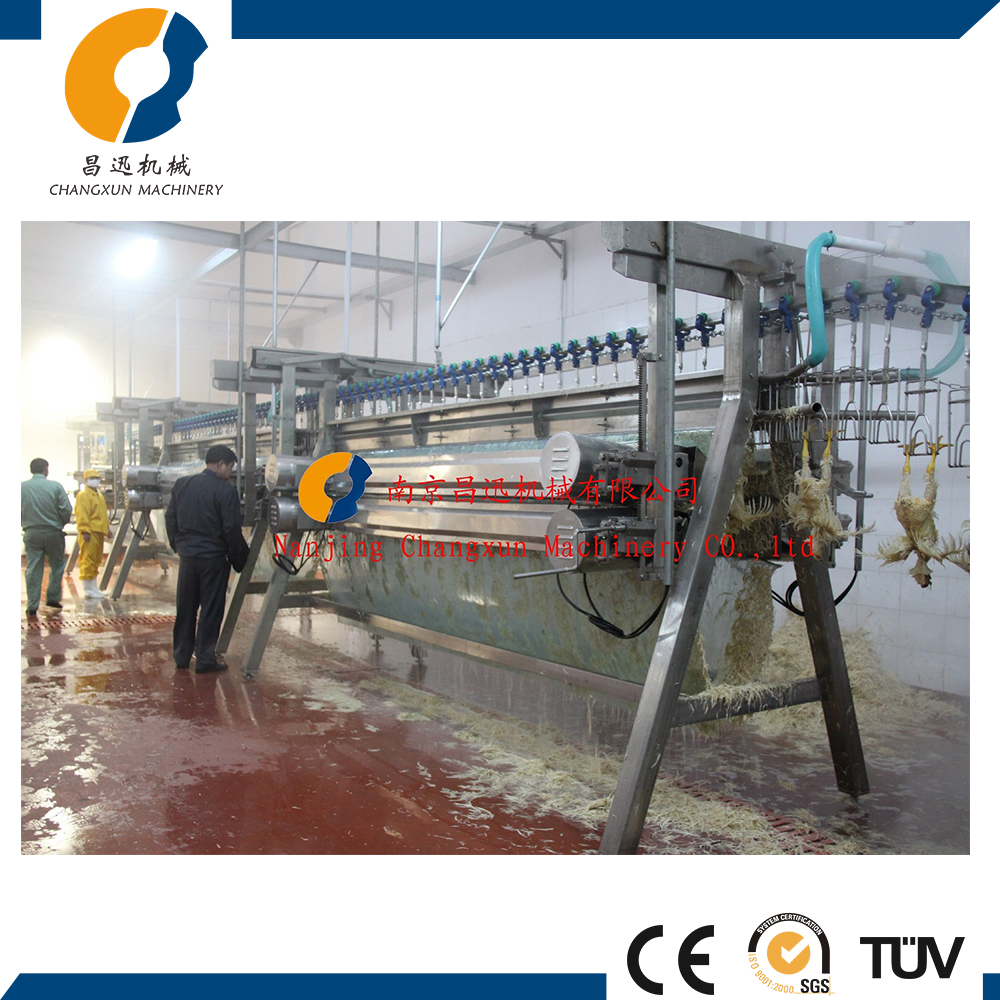 1500KG Chicken Butcher Equipment Poultry Chicken Feather Cleaning Machine
