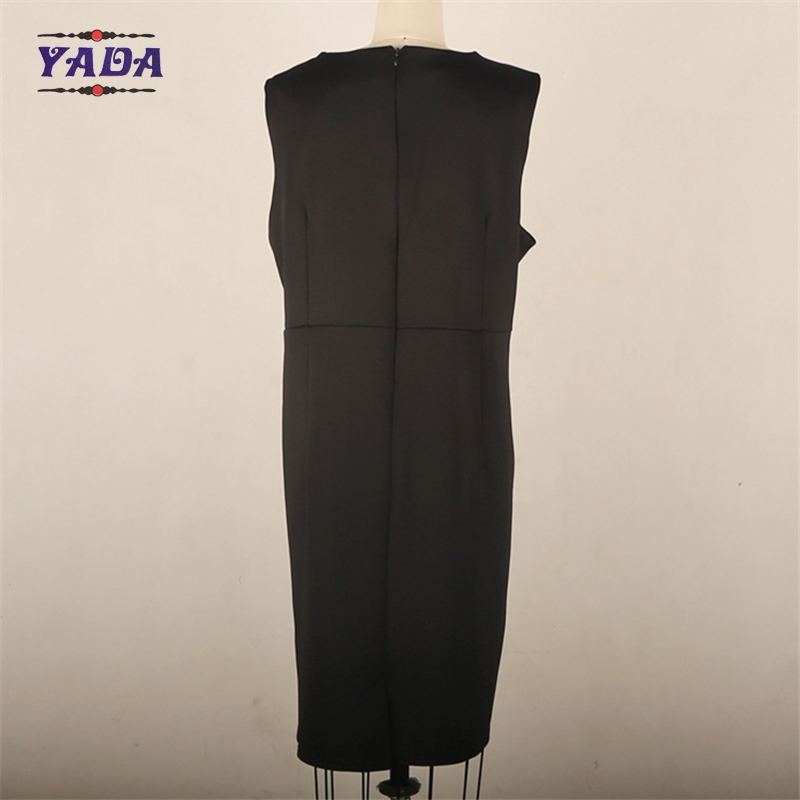 Fashion women clothing bodycon beaded woman oem plus size dirndl casual dress in cheap price
