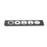 Hospital Recessed Mounted Desktop Plug Sockets 1 Outlets 220V