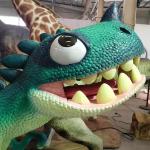 Redtiger Animatronic Dinosaur Ride Color Customized For City Park
