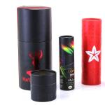 Custom Cylinder Round Cardboard Paper Lip Balm Lipstick Packaging Box Paper