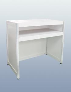 Quality 1M hight Information Counter,Octagonal Prism Desk, Customized desk specially for event show/tradeshow booth wholesale