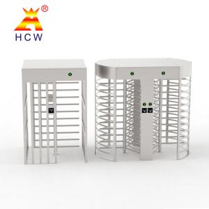 Quality Biometrics Recognition RFID Full Height Turnstile Gate Rugged Revolving Tow Door wholesale