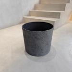 Round Recycled Plastic Planters Lightweight for Planting Seedling