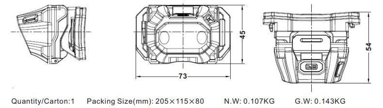 T6 Explosion Proof Flashlight Rechargeable IP54 Explosion Proof Head Light
