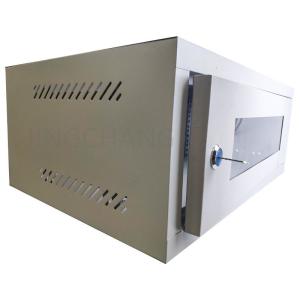 Quality 6U Server Rack with Glass Door, Cooling Fan &amp; Locks, Removable Side Panels wholesale