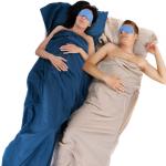 Compact Cotton Sleeping Bag Liner , Lightweight Sleeping Bag Sheet Liner