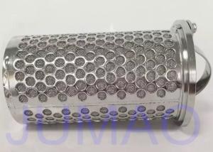 China 316 Stainless Steel Mesh Basket Filter Element For Industrial Liquid Filteration on sale