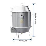 Commercial Grade 12KW Rost Duck Furnace Double Layer Stainless Steel Design With