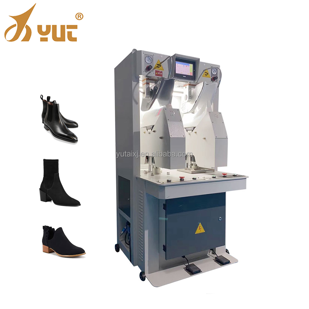 Revolutionize Your Shoe Production with YT-688A 3D Upper Vamp Shoe Crimping Setting Machine
