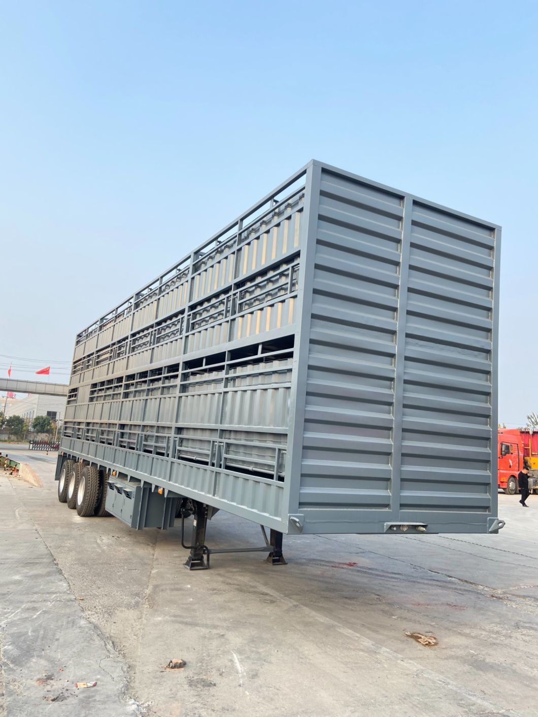 Semi Trailer Jost E100 Landing Gear Livestock/Cattle/Cow/Pig/Poultry Animal Transport