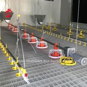 Quality Automatic Broiler Chicken Cage with Floor Feeder Pan Drinking System Emily wholesale