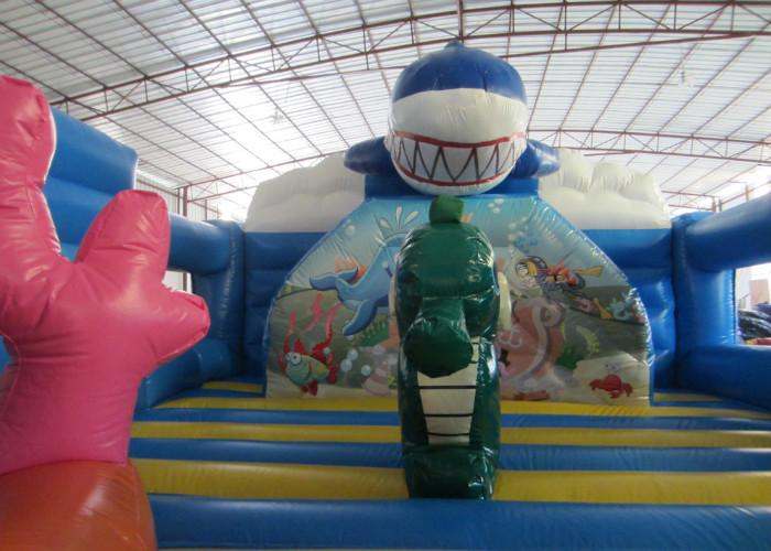 Customzied Inflatable Bouncy House Undersea World Fun City Jumping Castle