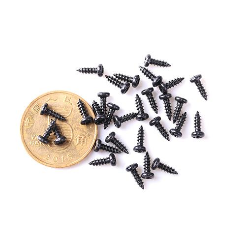 Nickel Plated Surface Treatment High Precision Mini Screw Cylindrical Head Cross