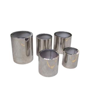 Quality Stainless steel round planter flower pot with mirror finishing wholesale