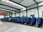 BS EN10092-2 DI ductile iron cf8m ss316 china pn16 double flanged butterfly