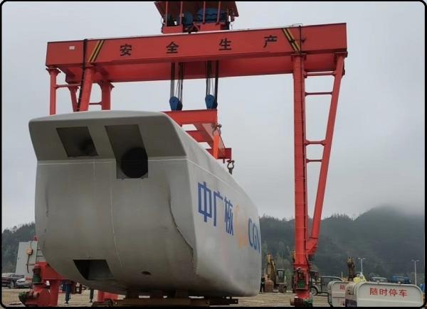 Tire crane for wind power construction、98 ton tire crane、98t gantry crane