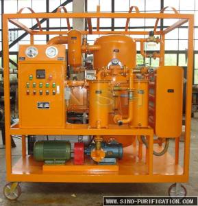 Quality Double Stage Vacuum Oil Purifier Mobile Type Improve Insulation Oil Dehydration wholesale