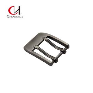 Quality Two Prong Pin Belt Buckles Corrosion Resistant Rustproof Laser Logo wholesale