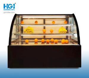 Quality 1500mm Commercial Showcase Display 500W Countertop Dessert Pastry Cooler CB wholesale
