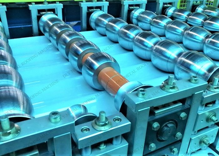 480V Color Steel Roll Forming Machine 3P Standing Seam Roof Machine