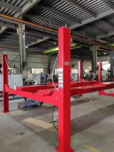 Quality Customizable Four Post Car Lift CE Electric Control Hydraulic 4 Post Truck Lift wholesale