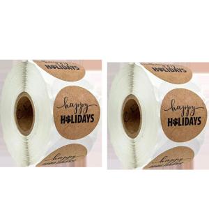 Quality Round Waterproof Glossy Custom Label Stickers Roll Printing Brand Logo wholesale