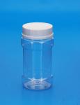 PET Plastic 250ml Plastic Jars , Special Shape Kitchen Storage Canisters