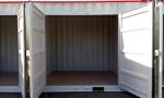 Steel 40ft Hq Metal Cargo Containers Waterproof Convenient Loading Moving