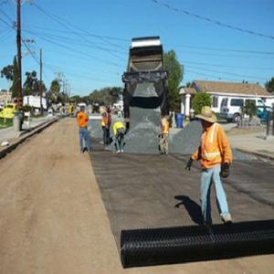 Quality 25kn Tensile Strength Biaxial Plastic Geogrid For Road Construction wholesale