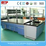 Commercial Heat Resistant Chemistry Lab Table High Strength PP Hinge