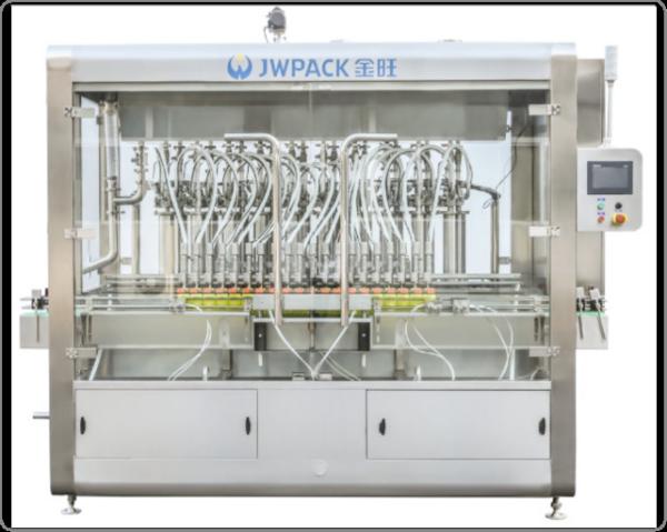 Cheap 120bpm Automatic Four Head Liquid Filling Machine For Bottle Filler 80-1000mL for sale