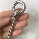 INCH Measurement System Stainless Steel Eye Bolt M6 Shoulder 1/4" X 2" Heavy