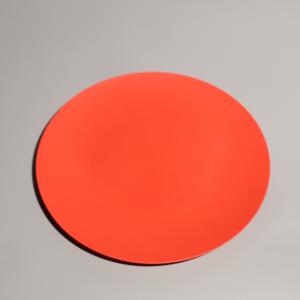 Quality Disposable Eco Friendly Round Plastic PS Food Tray Plate For Cake Snack wholesale
