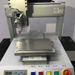 SC / LC / FC Fiber Patch Cord Making Machine Auto Glue Dispenser Fiber Optic