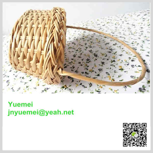 Wicker flower basket handle willow manufacturer customised size factory exporter