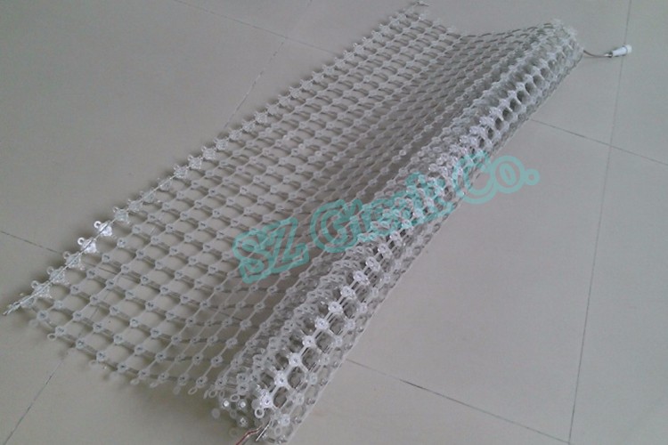 P20 P30 p40 transparent mesh curtain led displays soft screen outdoor led mesh screen