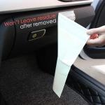 0.015mm Thickness Plastic Vehicle Trash Bag With Self Adhesive Sticker