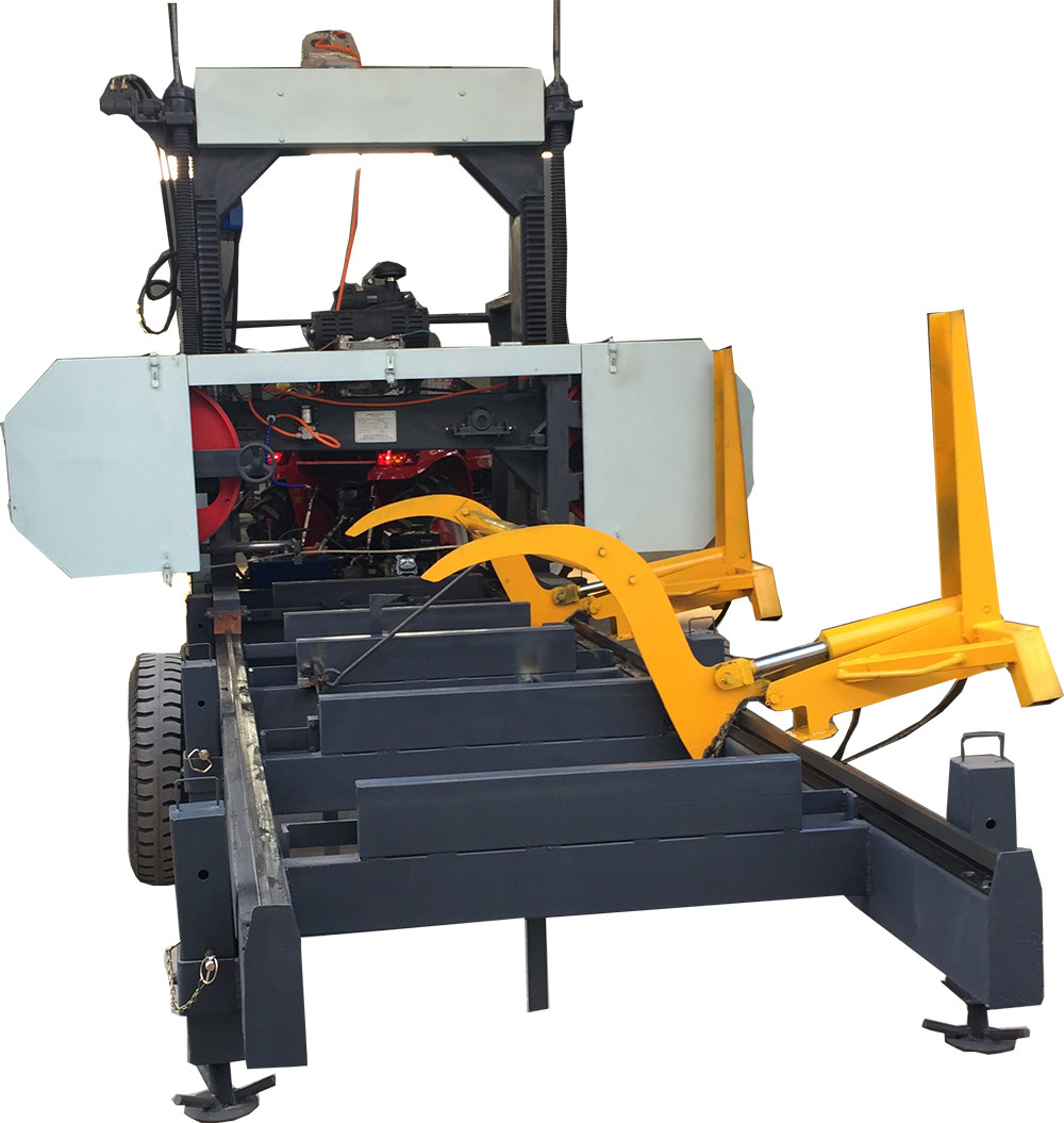 Forestry equipment horizontal wood portable band sawmill /Electric Wood Band Saw for Malaysia