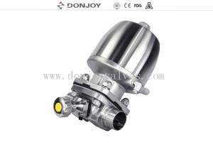 Quality Welding Multipass Pneumatic Sanitary Diaphragm Valve with SS304 Stainless Steel Actuator wholesale