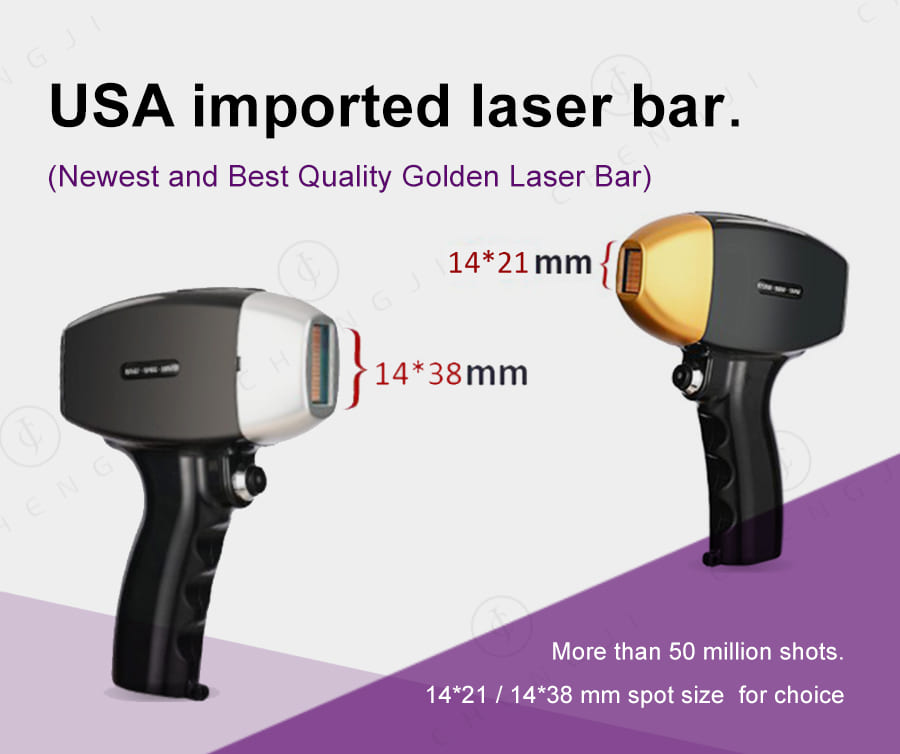 Professional Hair Removal Laser Machine 2000W Diode Laser Equipment Intelligent