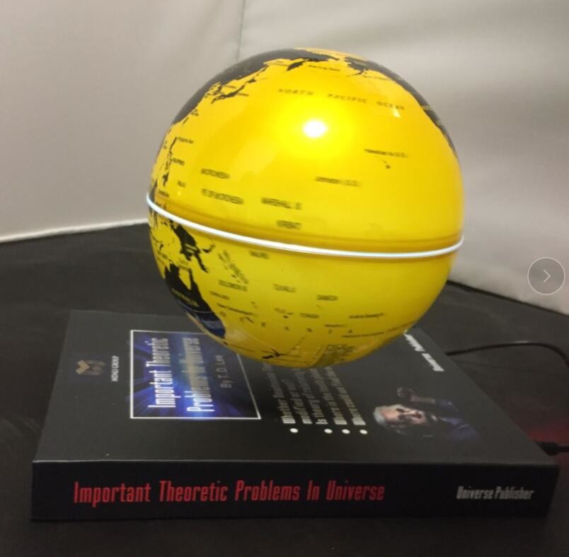 book base maglev floating levitate 6inch globe with lighting