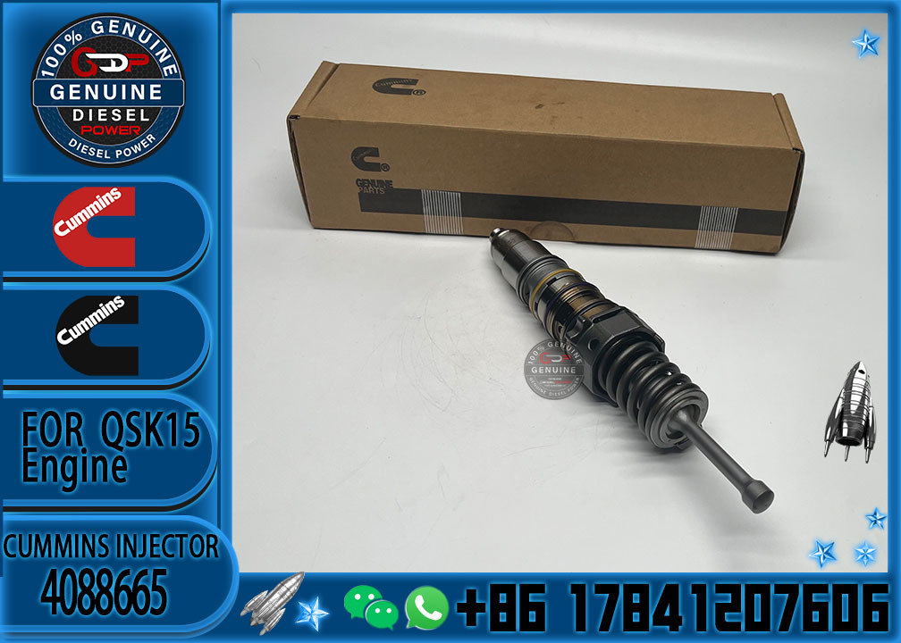 Original High Quality ISX15 QSX15 diesel engine parts injector 4088665 for cummins